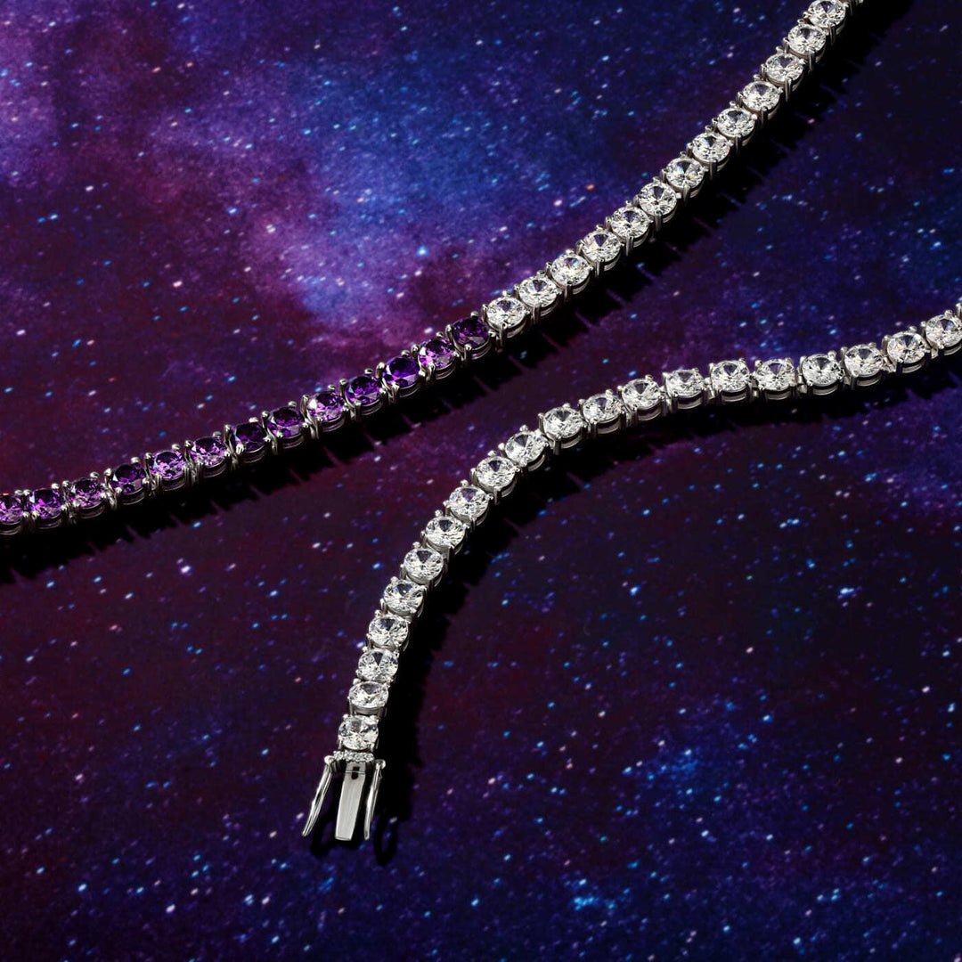 Milky way Tennis Bracelet