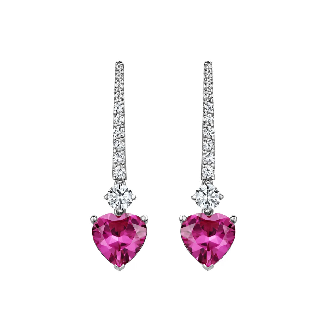 “Falling Hearts” Earrings