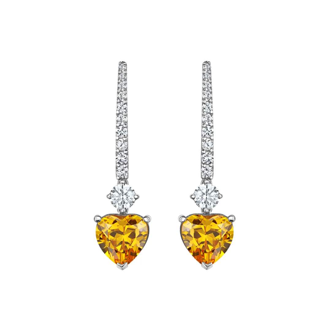 “Falling Hearts” Earrings