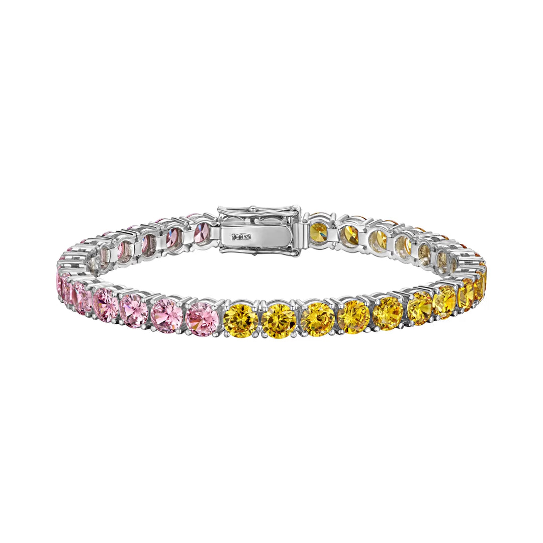 “Vanilla Sky” tennis bracelet