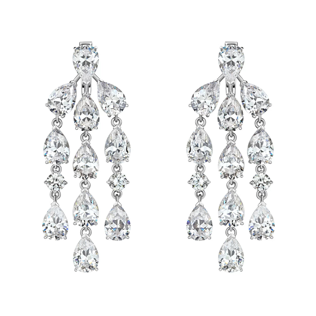 “Ice Queen” Droplet Earrings