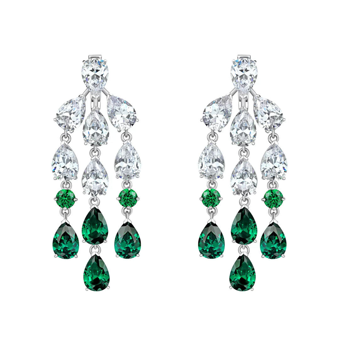 “Emerald Dream” Droplet Earrings